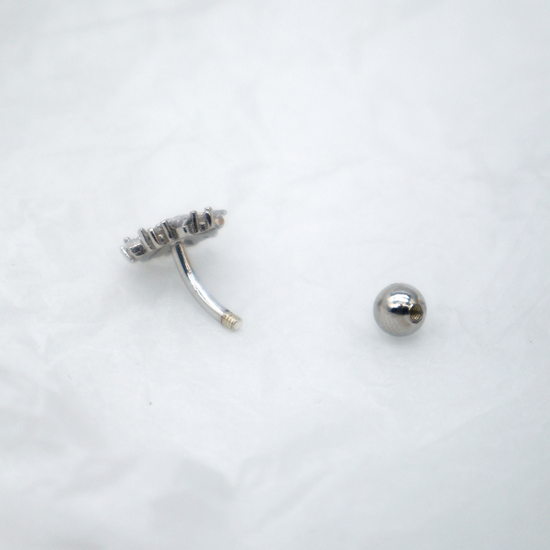 MIQIAO Silver 925 Flower Belly - Body Jewelry Trend recension och pris