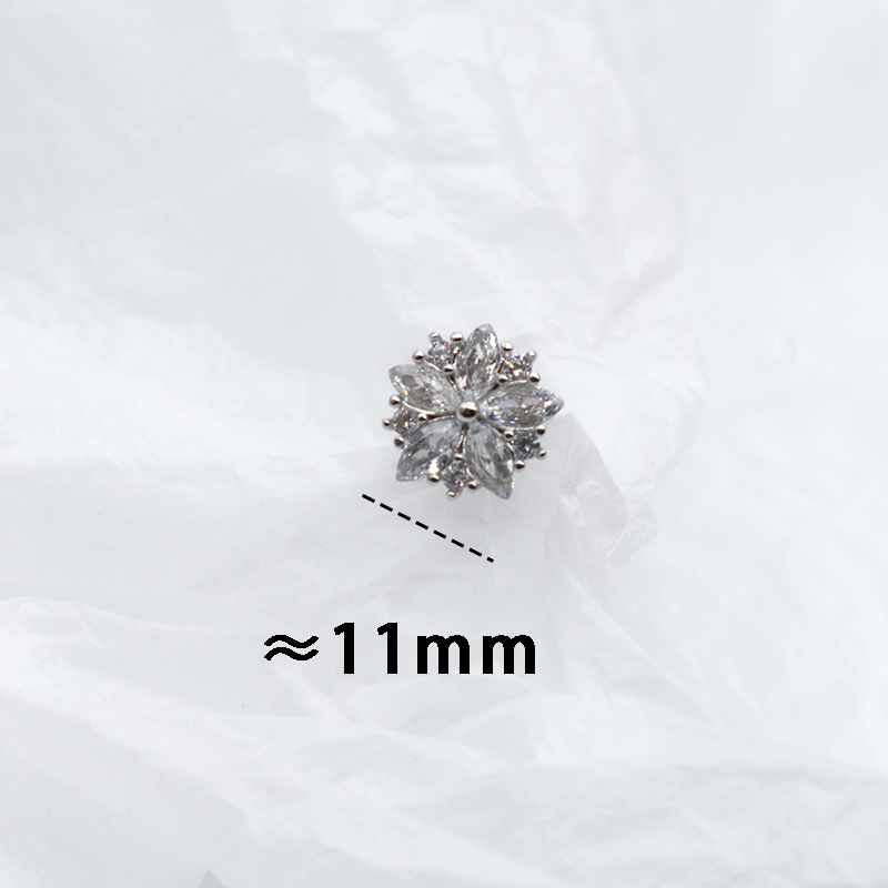 MIQIAO Silver 925 Flower Belly - Body Jewelry Trend recension och pris