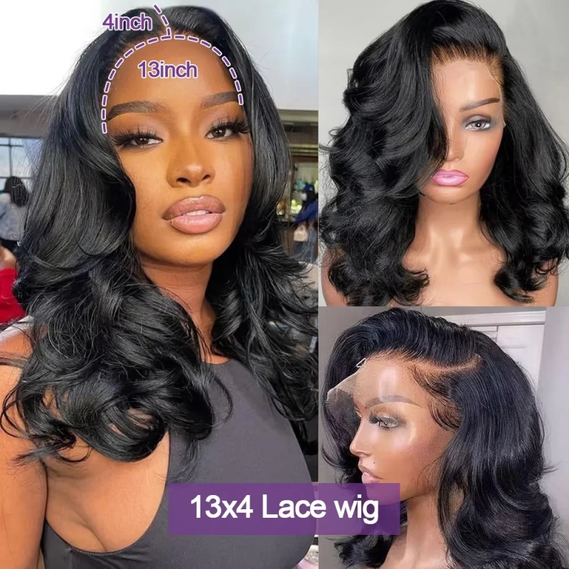 200% Body Wave HD Lace Frontal - Body Jewelry Underwear recension och pris
