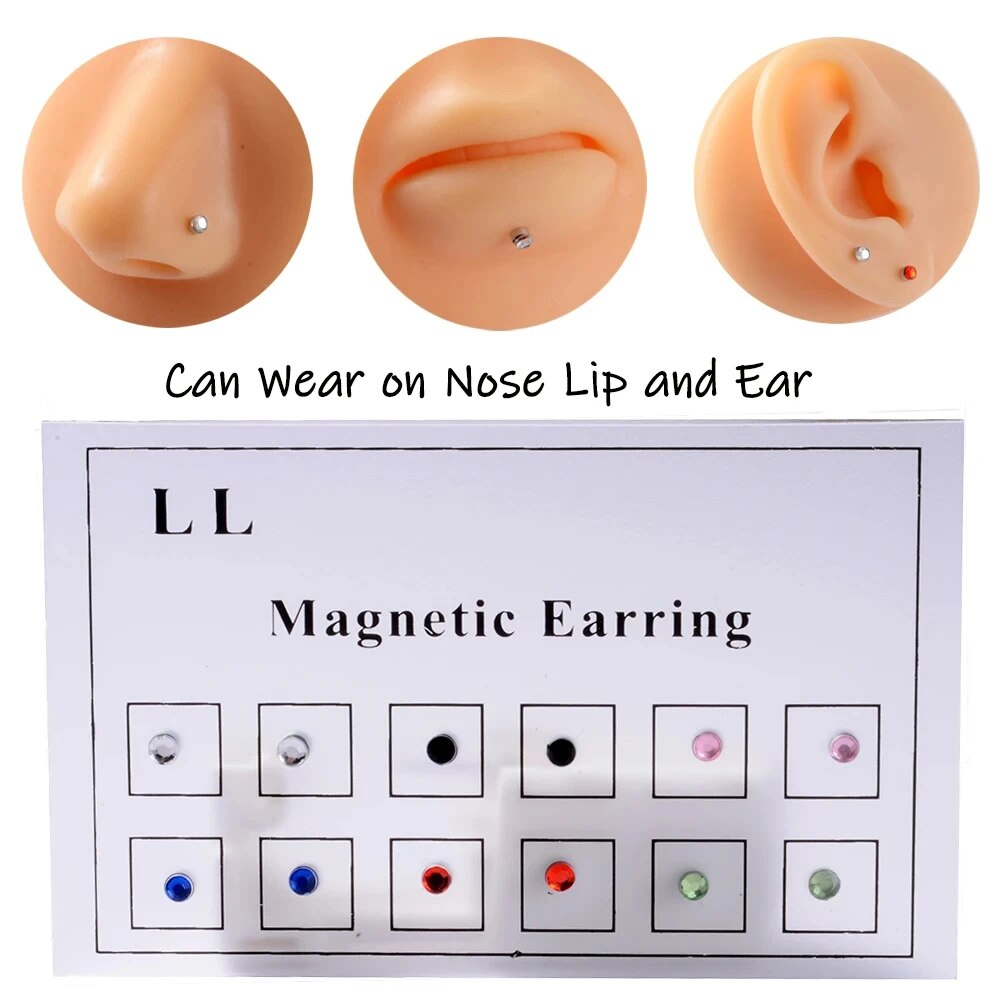 12PCS/Card Fake Cheater Non Pi - Body Jewelry Labret recension och pris