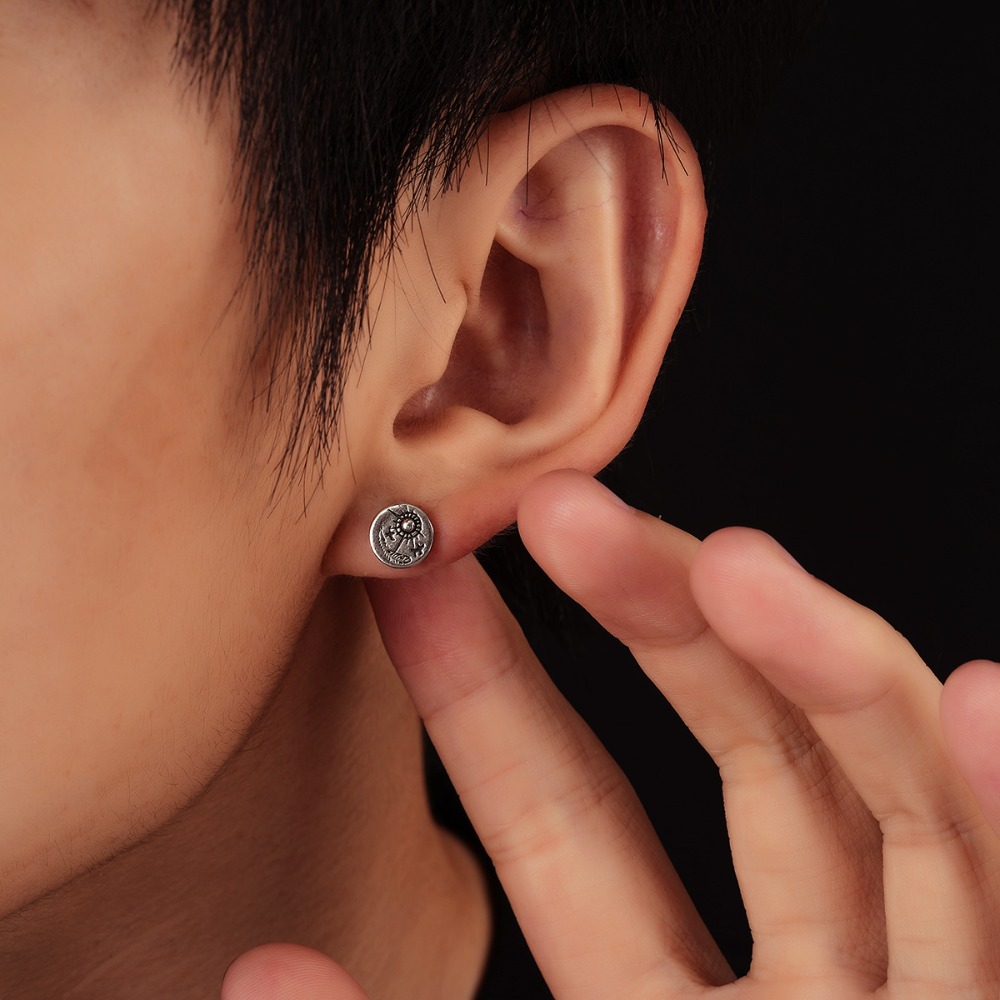 1pair Indian Eagle Stud Earrin - Body Jewelry Indian recension och pris