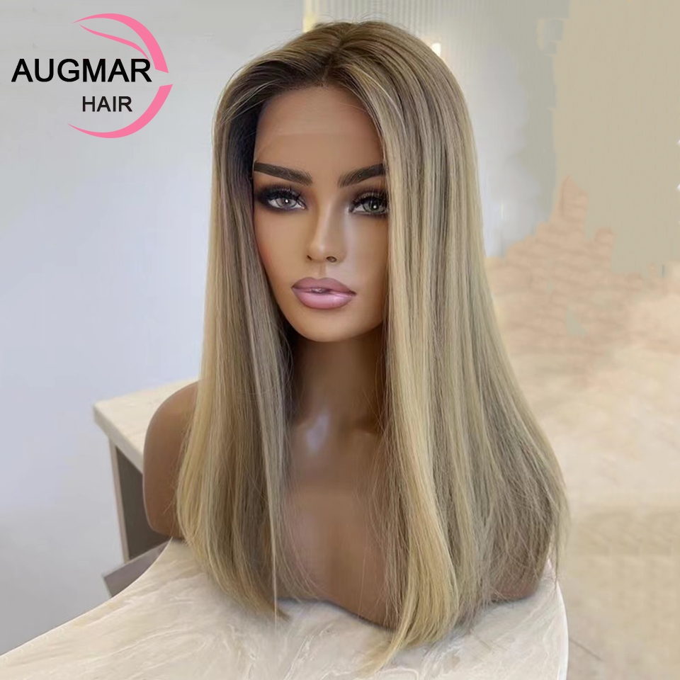 13x4 Ash Blonde Highlight Wig  - Body Jewelry Underwear recension och pris