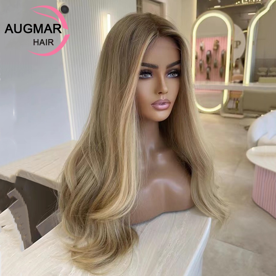 13x4 Ash Blonde Highlight Wig  - Body Jewelry Underwear recension och pris