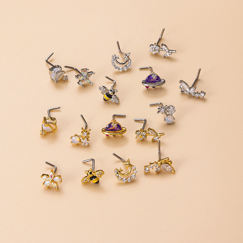 20G Fashion 316L Surgical Stai - Body Jewelry Indian recension och pris