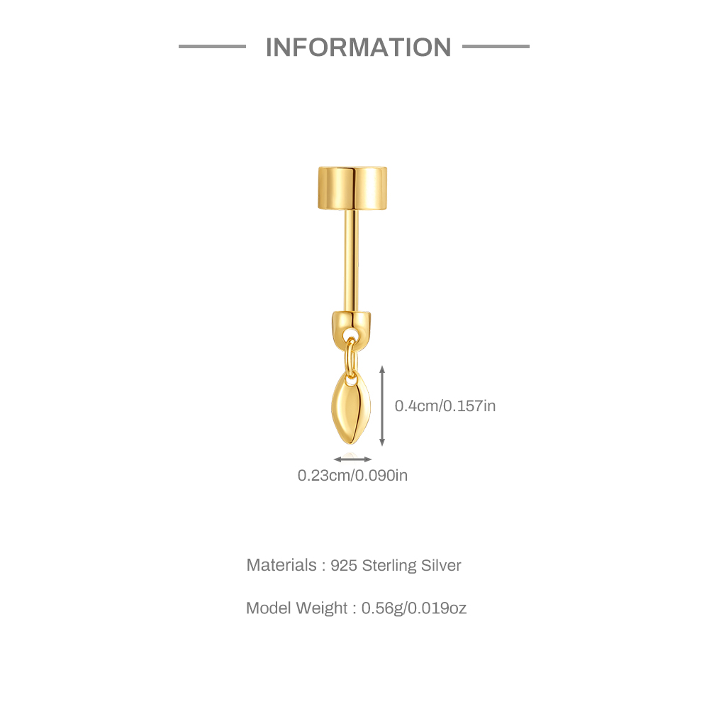 Aide New Design Thick Bottom T - Body Jewelry Labret recension och pris