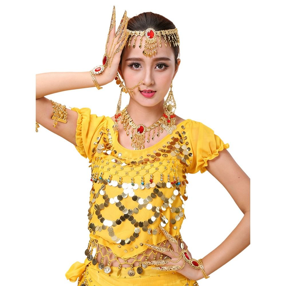 Bohemian Style Sequins Head Ch - Body Jewelry Indian recension och pris