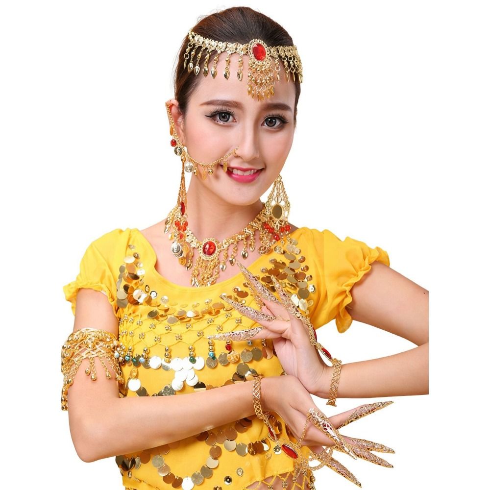 Bohemian Style Sequins Head Ch - Body Jewelry Indian recension och pris