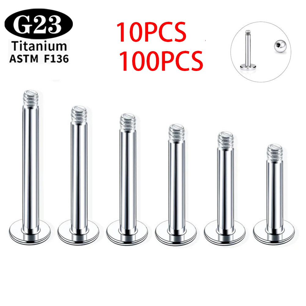 10/100PCS ASTM F136  G23 Titan - Body Jewelry Dermal recension och pris