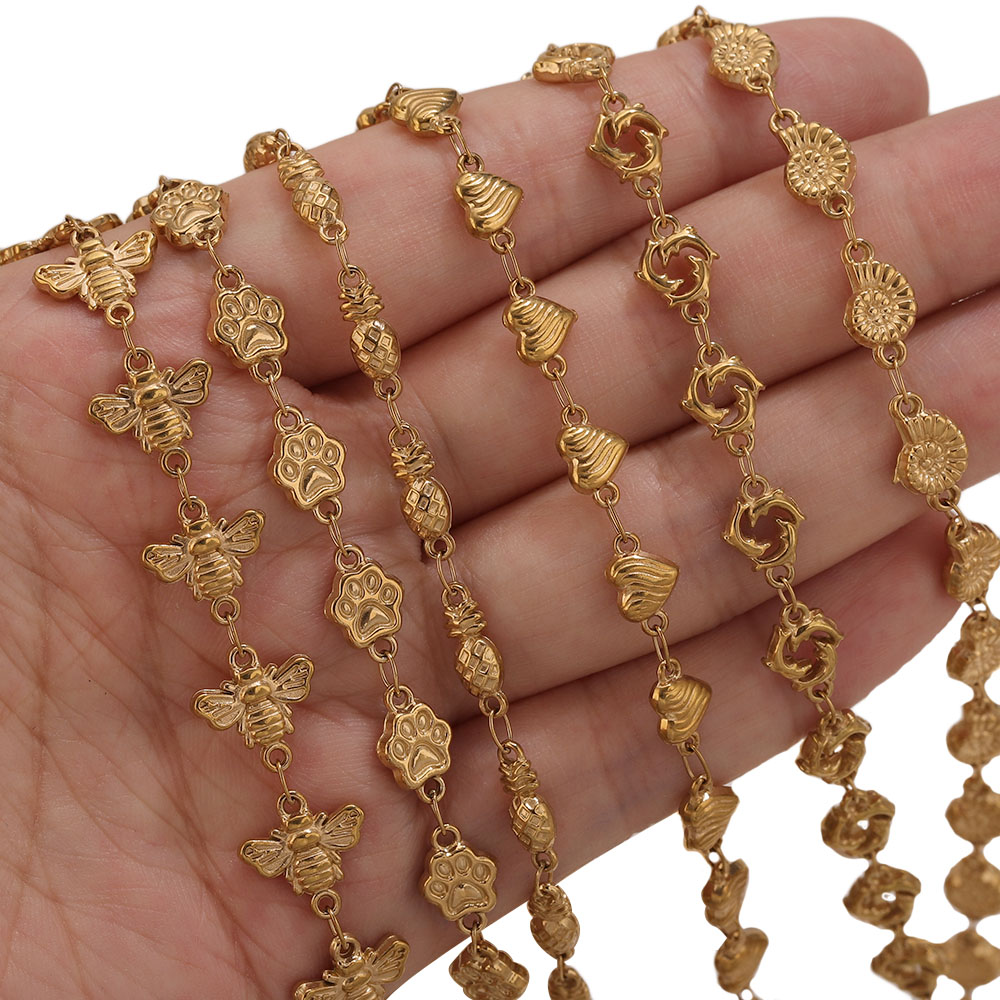 1M PVD Gold Stainless Steel He - Body Jewelry Underwear recension och pris