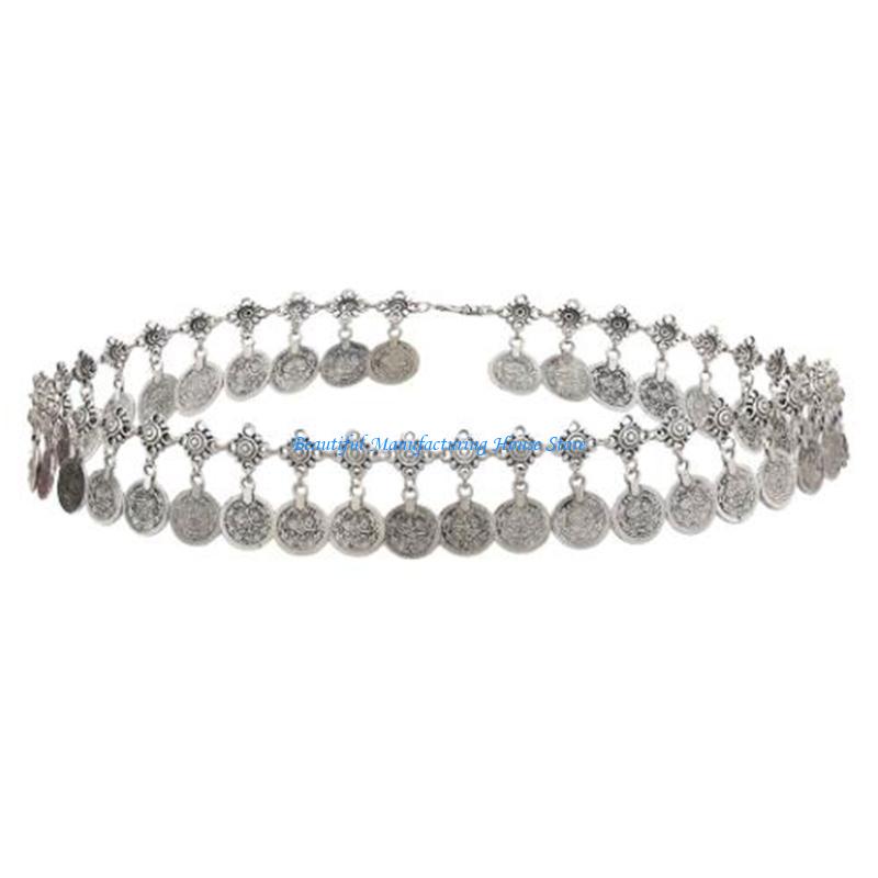 E56A Coin Belly Chain Body Cha - Body Jewelry Indian recension och pris