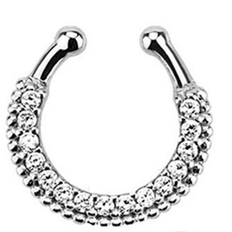 Indian Crystal Snag In The Nos - Body Jewelry Indian recension och pris