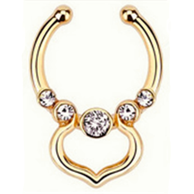 Indian Crystal Snag In The Nos - Body Jewelry Indian recension och pris