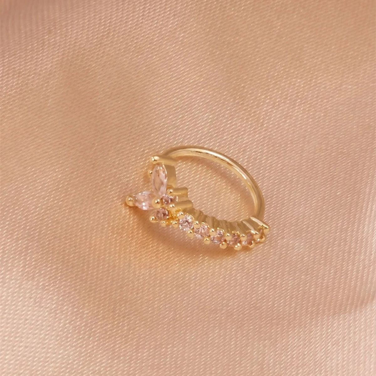 1PC Y - Shape Design No Pierci - Body Jewelry Nose Ring recension och pris