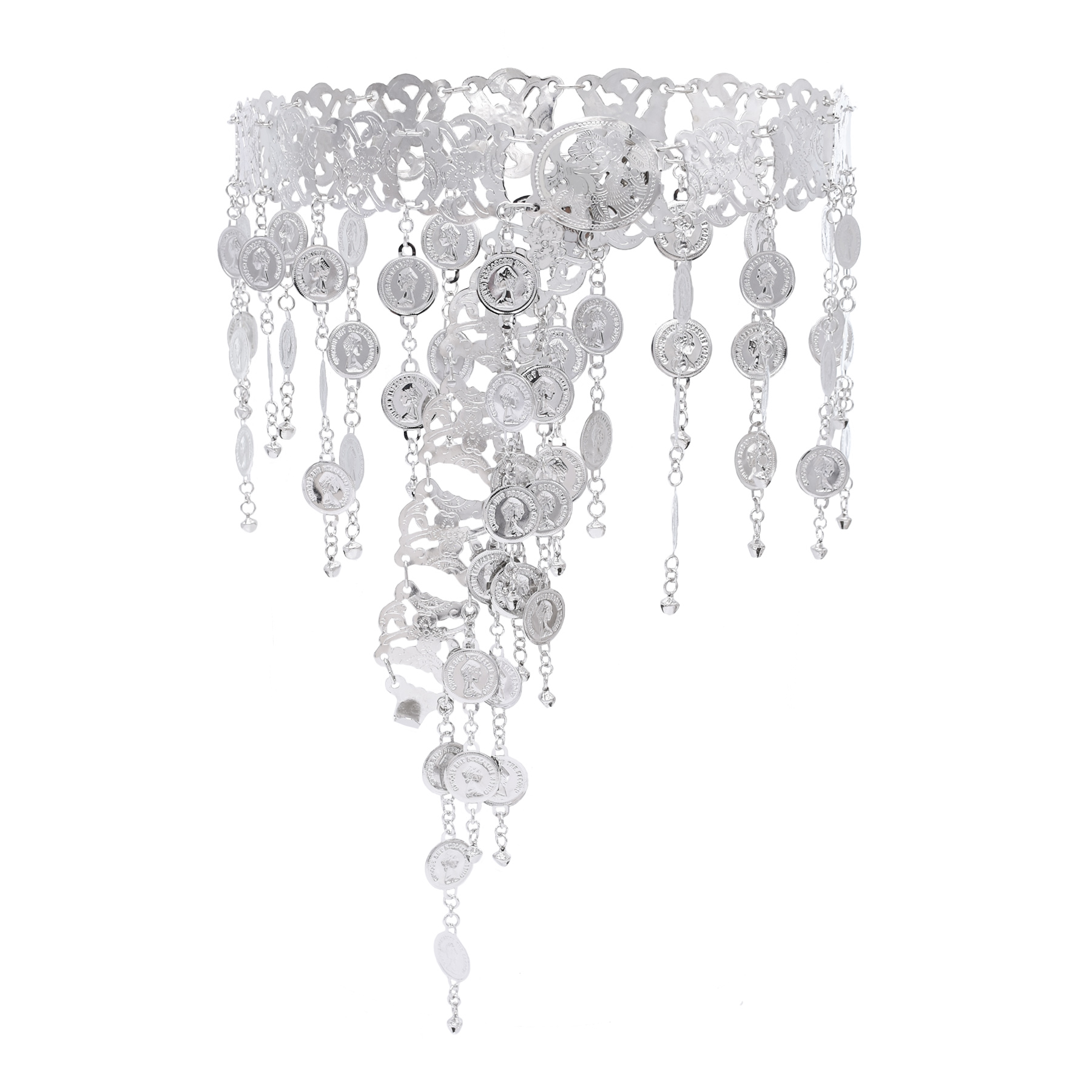 Indian Ethnic Silver Golden Ta - Body Jewelry Indian recension och pris