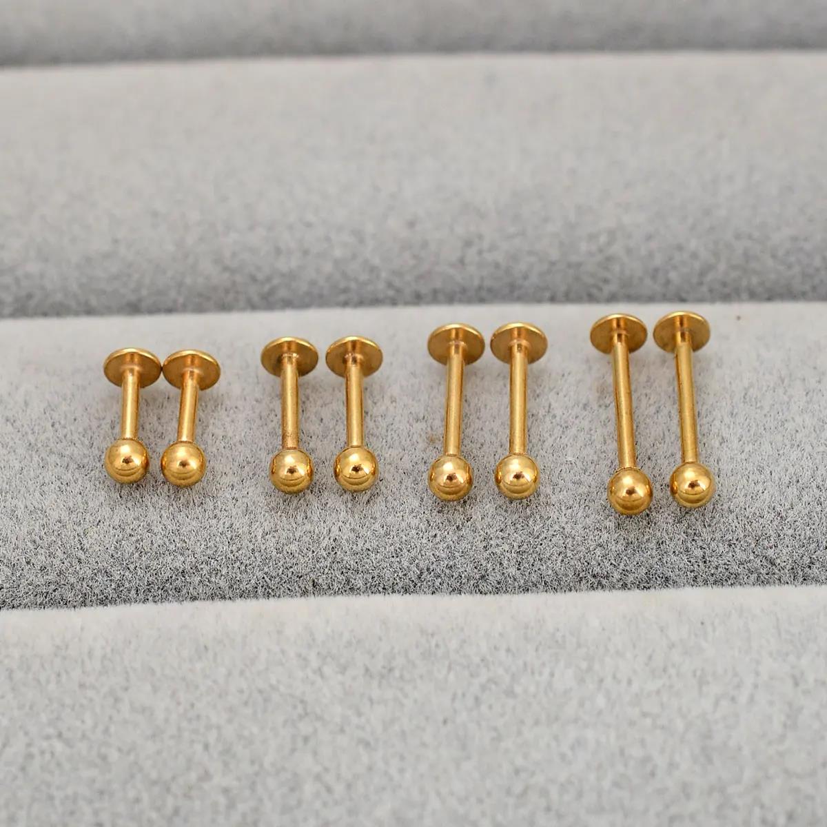6/8/10/12mm Stainless Steel Go - Body Jewelry Trend recension och pris