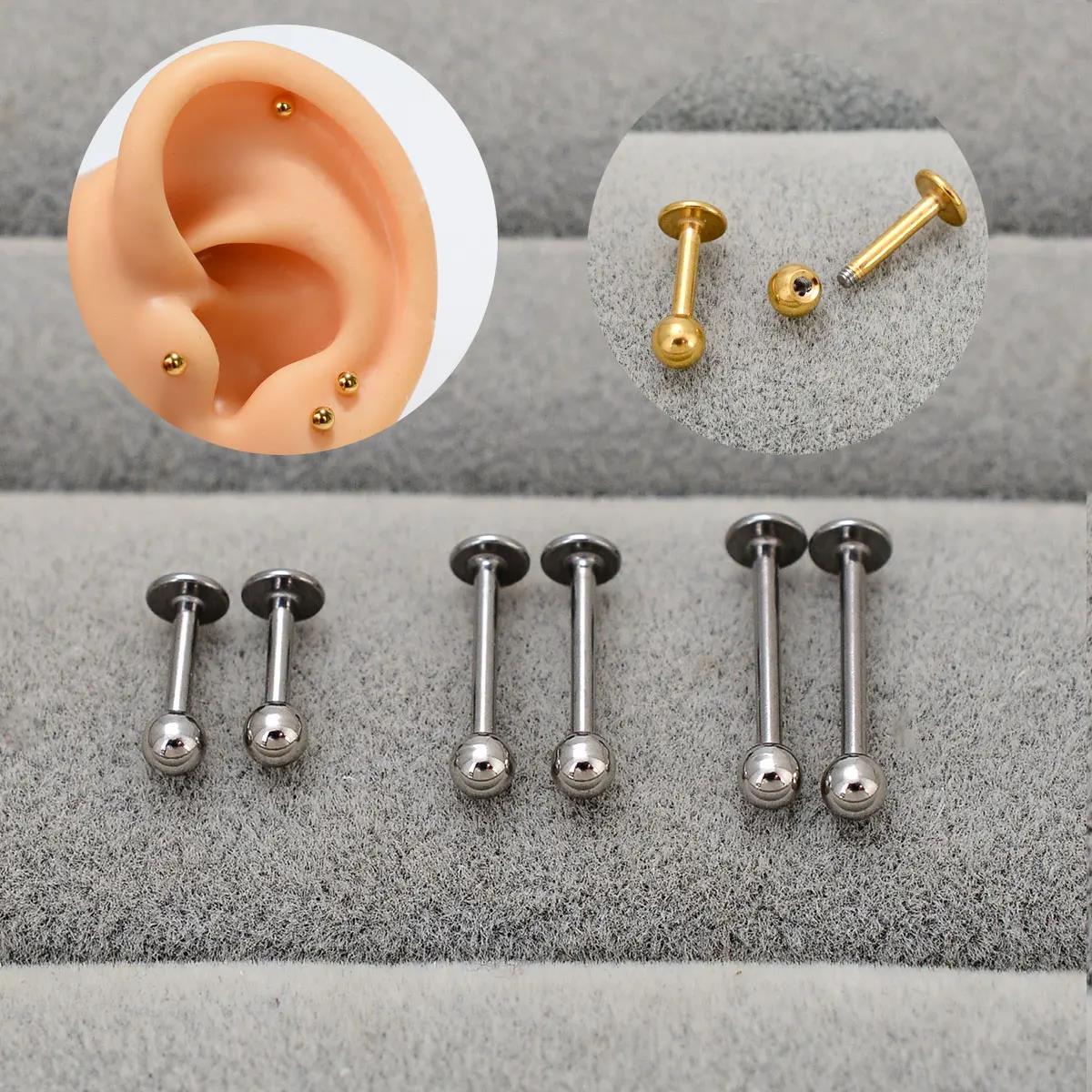 6/8/10/12mm Stainless Steel Go - Body Jewelry Trend recension och pris