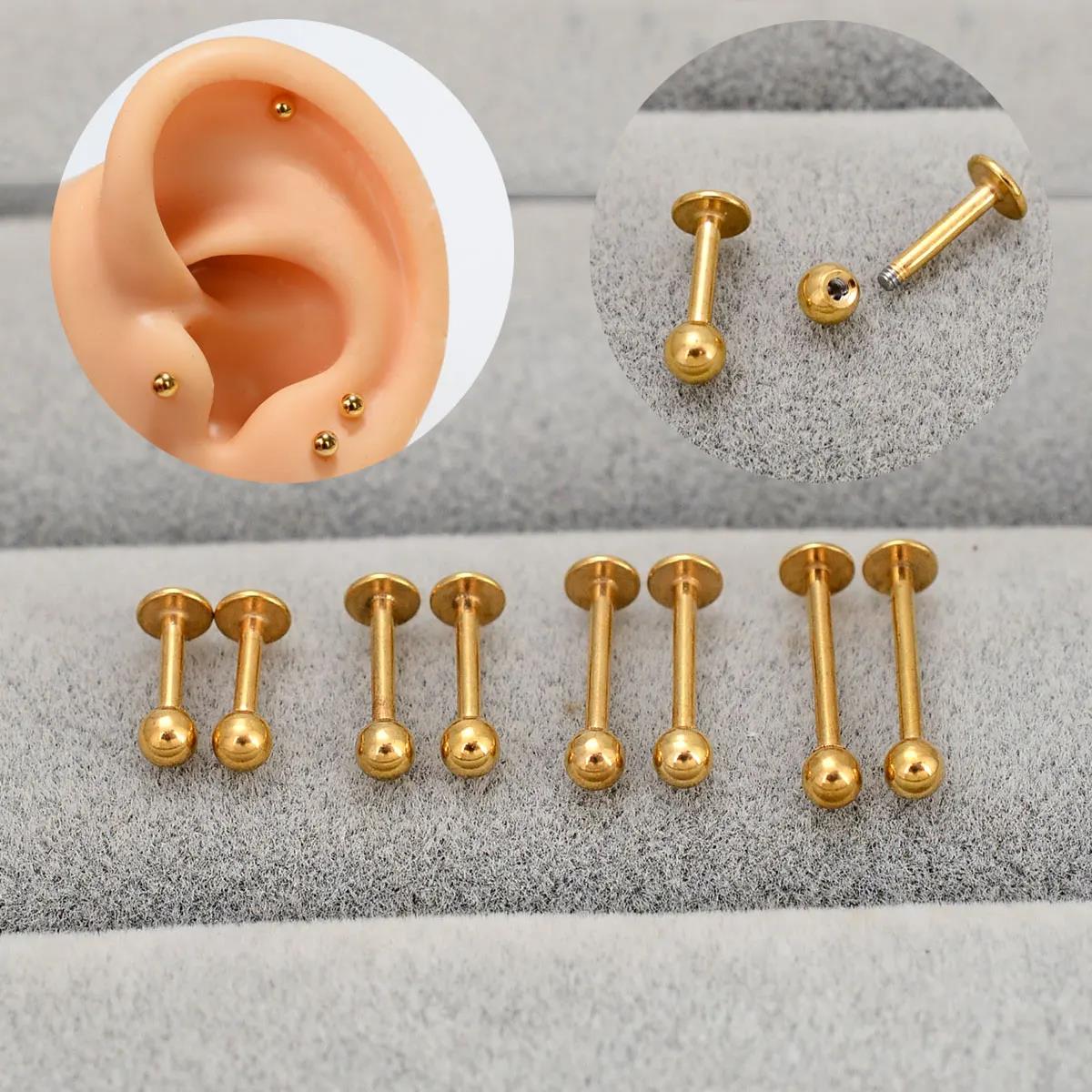 6/8/10/12mm Stainless Steel Go - Body Jewelry Trend recension och pris