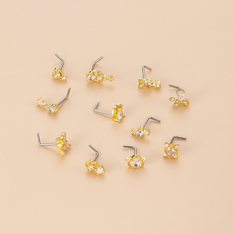 1PC 20G 316L Surgical Stainles - Body Jewelry Indian recension och pris