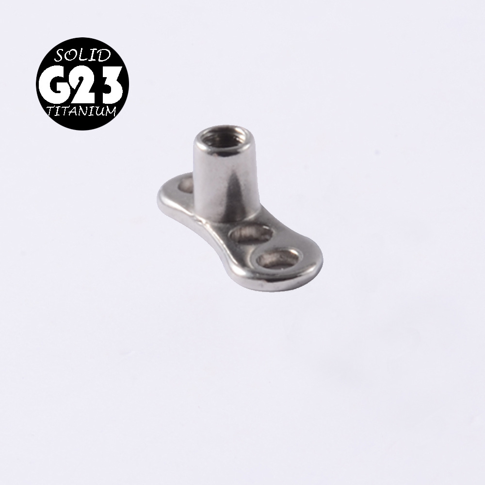 20pcs G23 Solid Titanium & Sur - Body Jewelry Dermal recension och pris