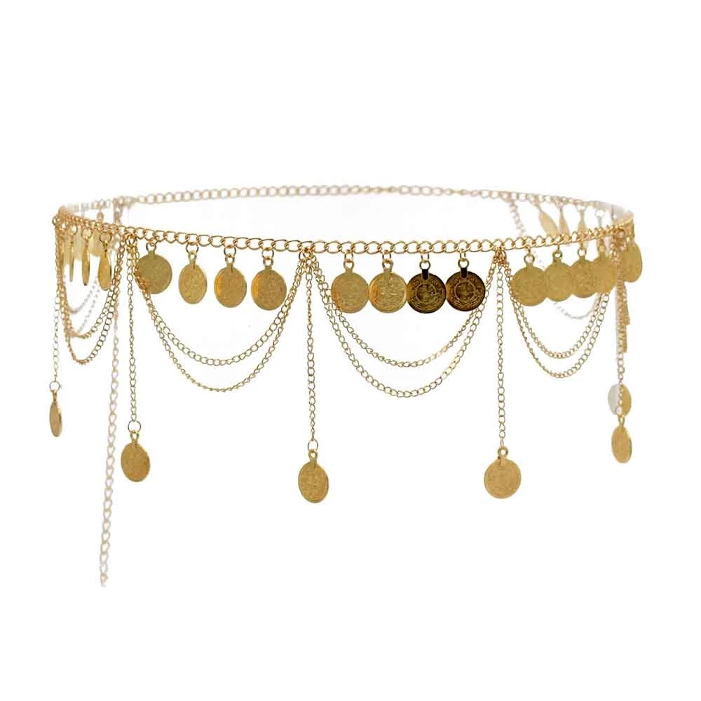 Gypsy Tribal Vintage Gold Colo - Body Jewelry Indian recension och pris