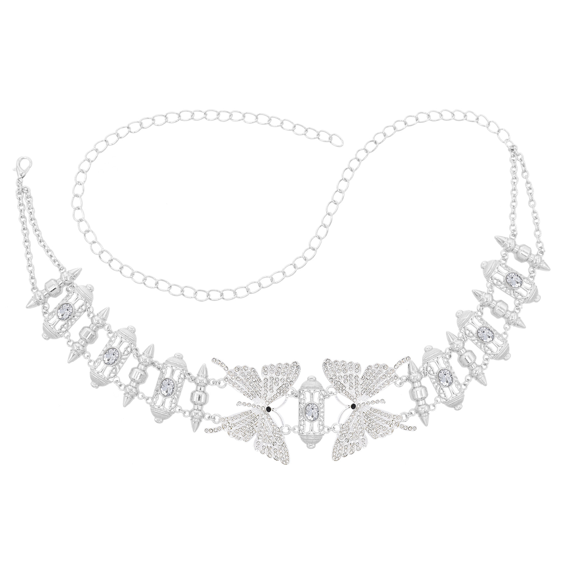 Fashion Butterfly Waist Belly  - Body Jewelry Indian recension och pris