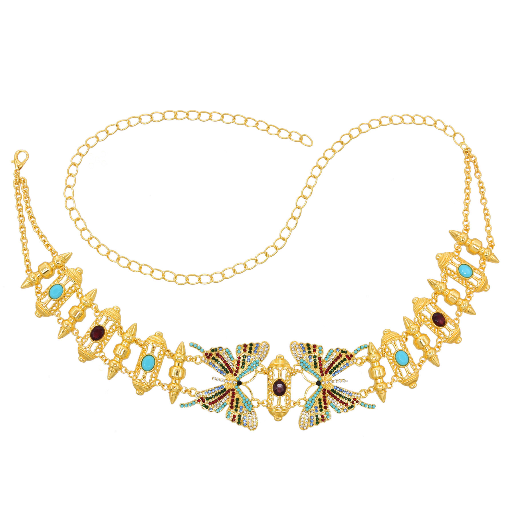 Fashion Butterfly Waist Belly  - Body Jewelry Indian recension och pris